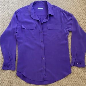 Equipment silk blouse